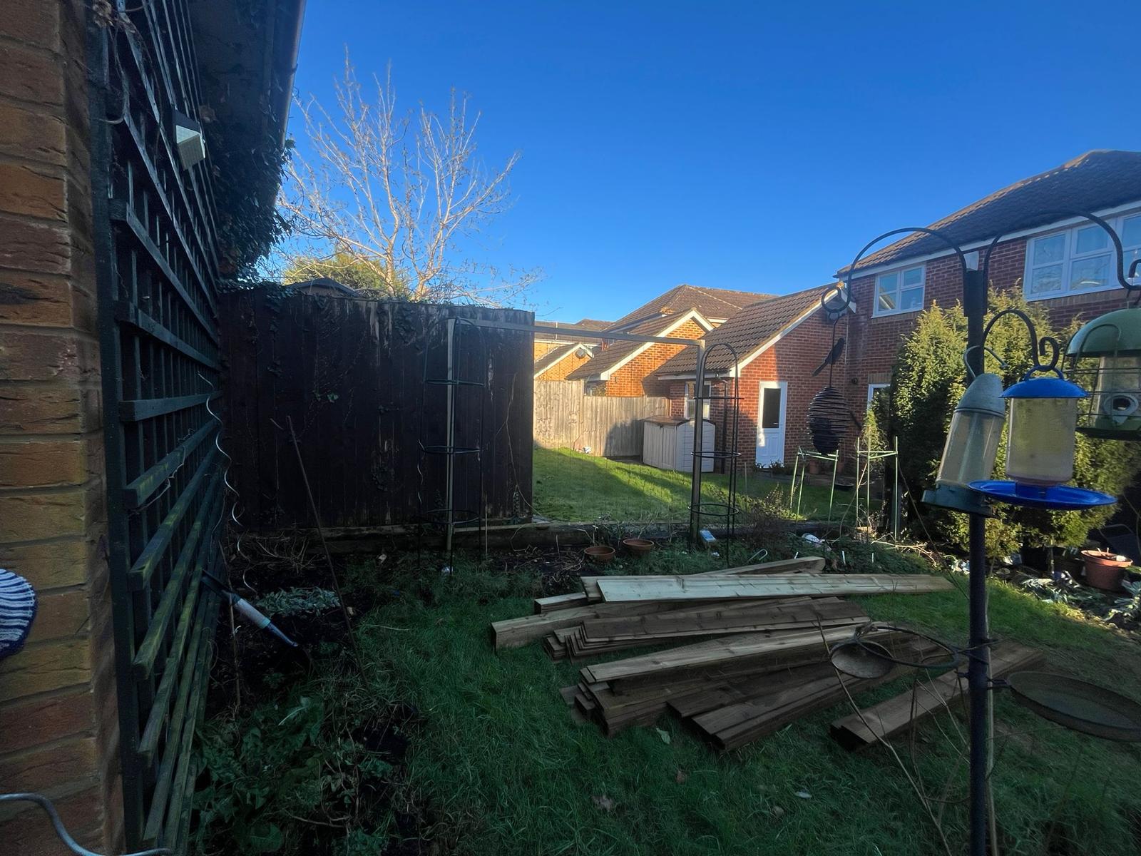 Fence after improvement