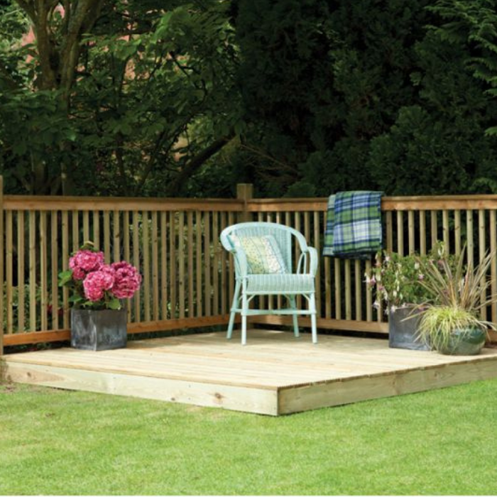 New decking installation